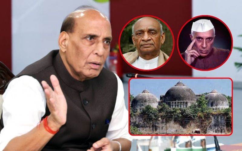 راج ناتھ سنگھ کے نہرو-بابری مسجد دعوے پرکانگریس کی تنقید